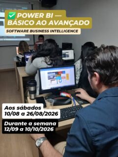 📊 O futuro da análise de dados começa com o Power BI! 🚀
Transforme informações em decisões inteligentes e destaque-se com uma das competências mais valorizadas pelas empresas.
No curso de Power BI – Do Básico ao Avançado, você aprenderá a conectar, tratar e analisar dados, além de criar dashboards profissionais e relatórios interativos que facilitam a tomada de decisões.
💡 Aprenda na prática e esteja preparado para novos desafios e oportunidades na sua carreira!
🌐 www.antoninotreinamento.com.br�
📲 WhatsApp: (92) 99129-5051
#PowerBI #BusinessIntelligence #Dashboards #AnáliseDeDados #QualificaçãoProfissional