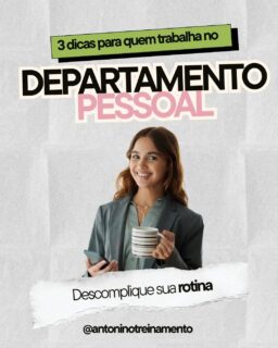 🤫 DICAS QUE TODO PROFISSIONAL DE DP PRECISA SABER! 📋
Trabalhar no Departamento Pessoal exige organização, atenção aos detalhes e, claro… um pouco de café! ☕😂
E você, profissional de DP, tem alguma dica que não pode faltar? 👇
📲 (92) 99129-5051
🌐 www.antoninotreinamento.com.br