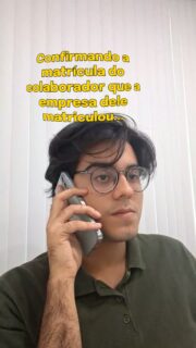 A empresa matriculou, eu só fui confirmar 🤷🏻‍♂️😂
🌐 antoninotreinamento.com.br
📲 (92) 99129-5051