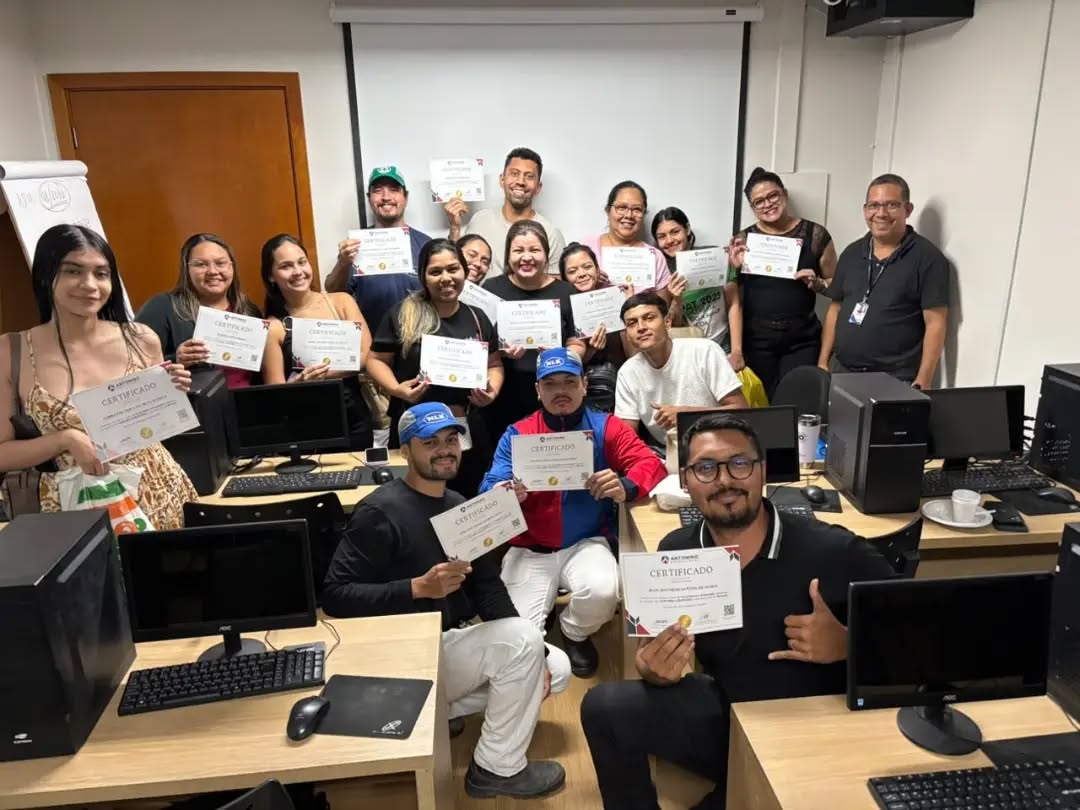 ✅️ EXCEL BÁSICO E AVANÇADO
🎓 Certificados entregues!
Parabéns aos nossos alunos por mais essa conquista!
👏🏻 Que esse conhecimento abra novas portas e oportunidades! 🚀
🌐 www.antoninotreinamento.com.br
📲 (92) 99129-505