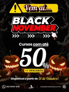 🖤🔥 BLACK NOVEMBER | ANTONINO TREINAMENTO
🚨 VEM AÍ! A PARTIR DE 31/10, VOCÊ VAI CONHECER AS NOSSAS OFERTAS! 📢
📅 A partir de 31/10: divulgação das ofertas!
📈 Excel Básico, Intermediário e Avançado
📊 Power BI Básico e Avançado
📑 Formação em Departamento Pessoal
🖥 eSocial, FGTS Digital, e-Consignado e DCTFWEB/REINF
💼 Formação em Escrita Fiscal
🧾 Faturamento e Emissão de NF-e
📠 Gestão de Contas a Pagar e Receber
🏢 Abertura e Legalização de Empresas
🧮 Cálculos Trabalhistas para o Setor de RH — 100% Online
💼 Super Combo Rotinas Contábeis
💰 Formação Administrativo e Financeiro
🔥 DESCONTOS ESPECIAIS, OPORTUNIDADES IMPERDÍVEIS E MUITO MAIS!
📲 (92) 99129-5051
🌐 antoninotreinamento.com.br